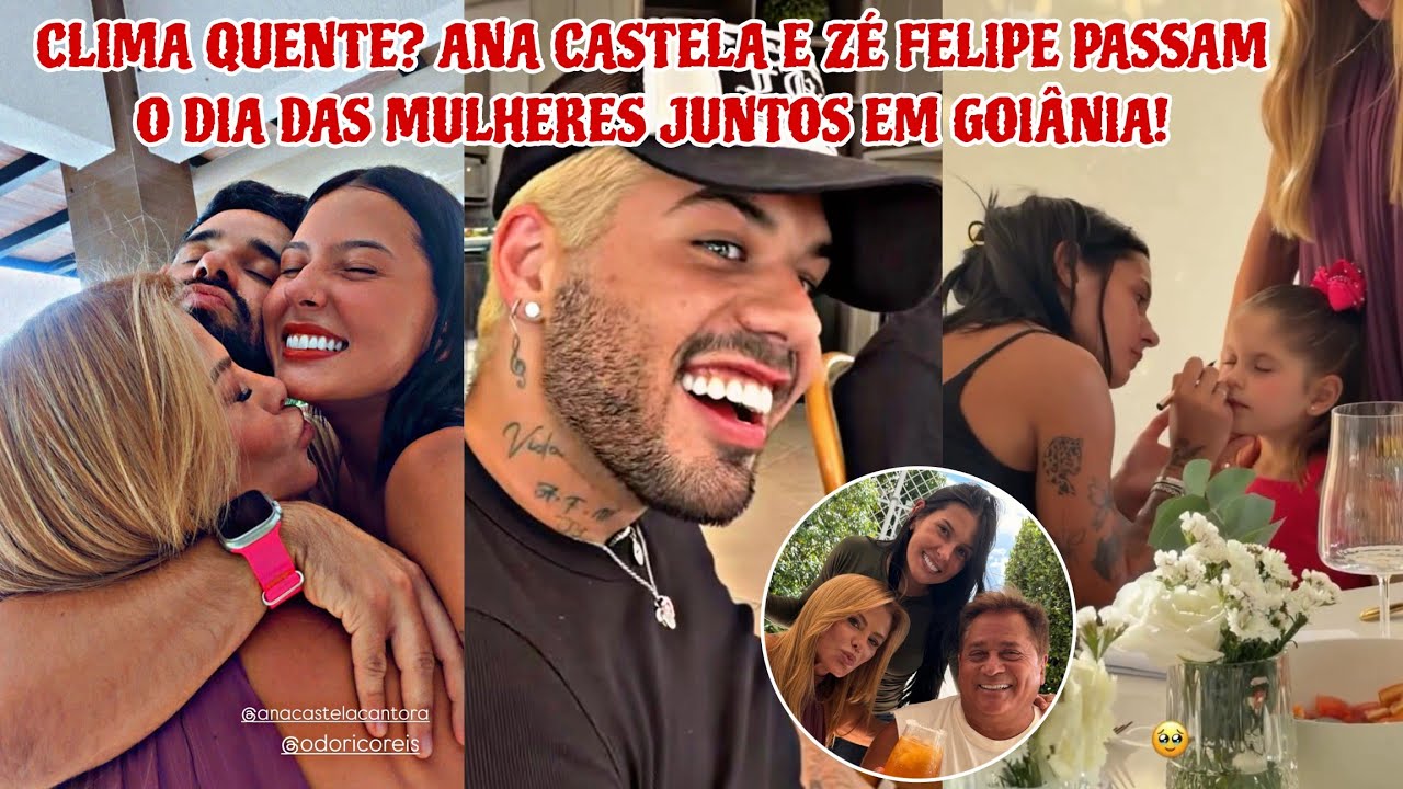 RESENHA EM GOIÂNIA! ANA CASTELA BRINCA COM LEONARDO E POLIANA ROCHA FAZ SPA PARA AS NETAS!