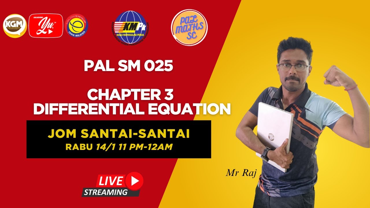 SANTAI-SANTAI PAL SLOT 1 : DE BERSAMA MR RAJTHEMATHEMATICIAN
