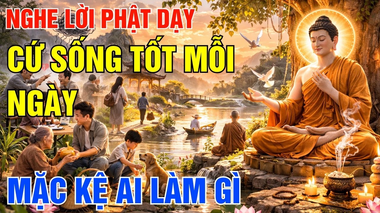 Ai Làm Gì Mặc Kệ Phật Dạy Cách Giữ Tâm Thiện Để Đời Tự Nhiên Bình Yên| Một Ngày An Lành
