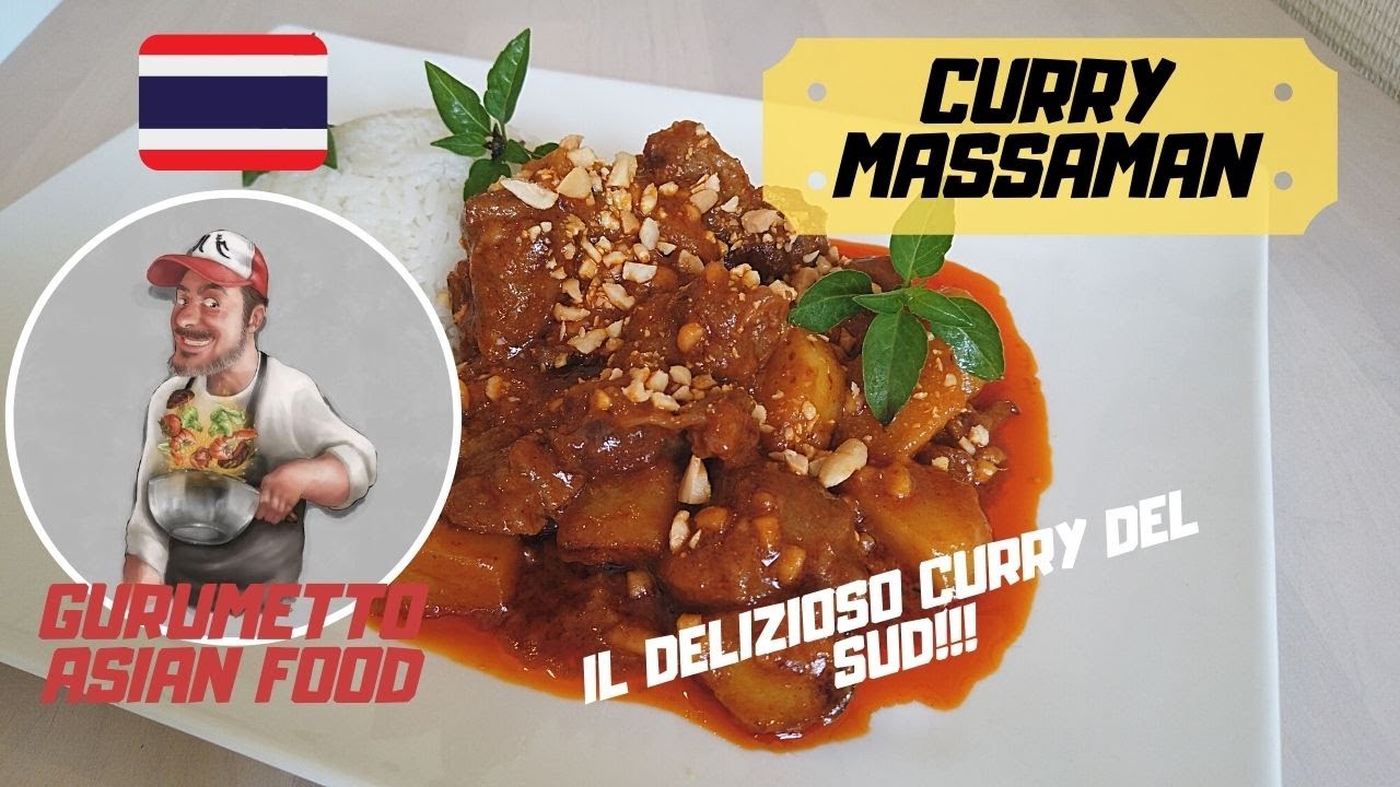 Ricetta CURRY MASSAMAN - Il delizioso CURRY DEL SUD!!!