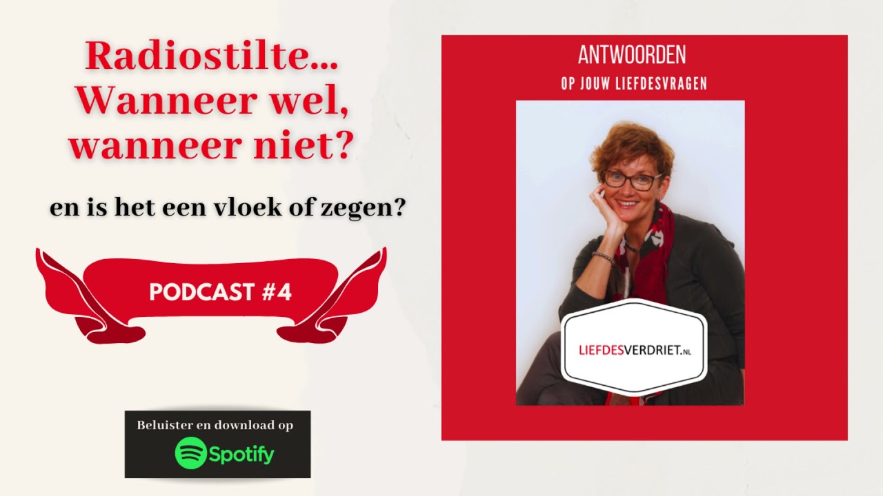 # 4 - Radiostilte: wanneer wel, wanneer niet handig? - en is het een vloek of zegen?