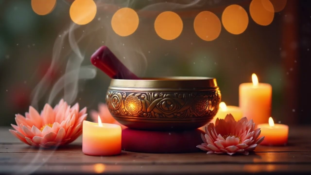 Tibetan Bowls for Spiritual Calm & Mental Clarity Reiki Music: Awaken Intuition & Relieve Stress