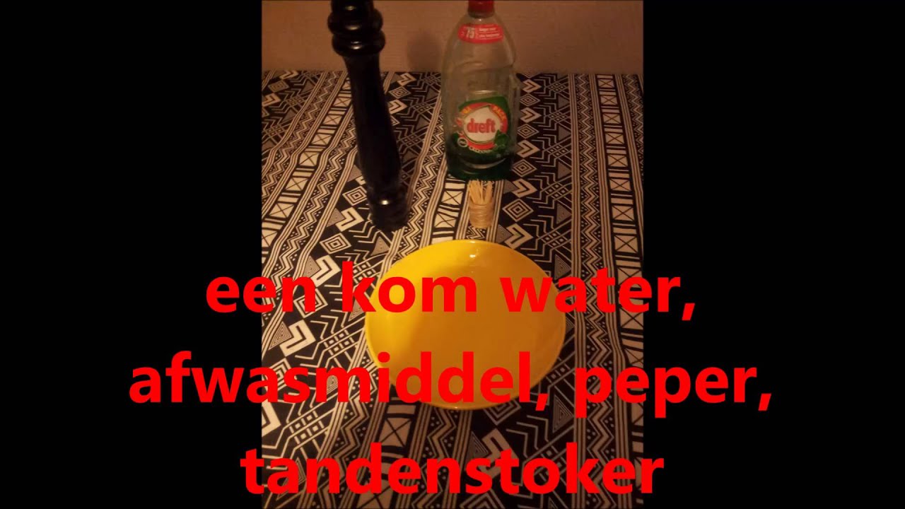 EWW 4 wetenschappelijke proefjes