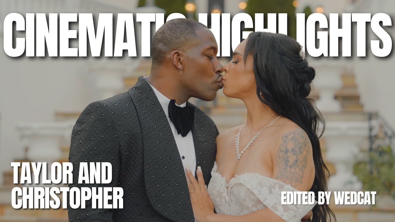 Taylor & Christopher | Stylish Cinematic Wedding Highlight | Elegant Love Story