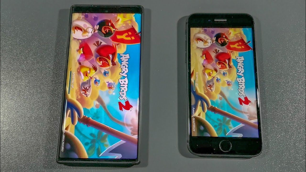 Samsung Note 10 vs Iphone 8 Comparison Speed Test