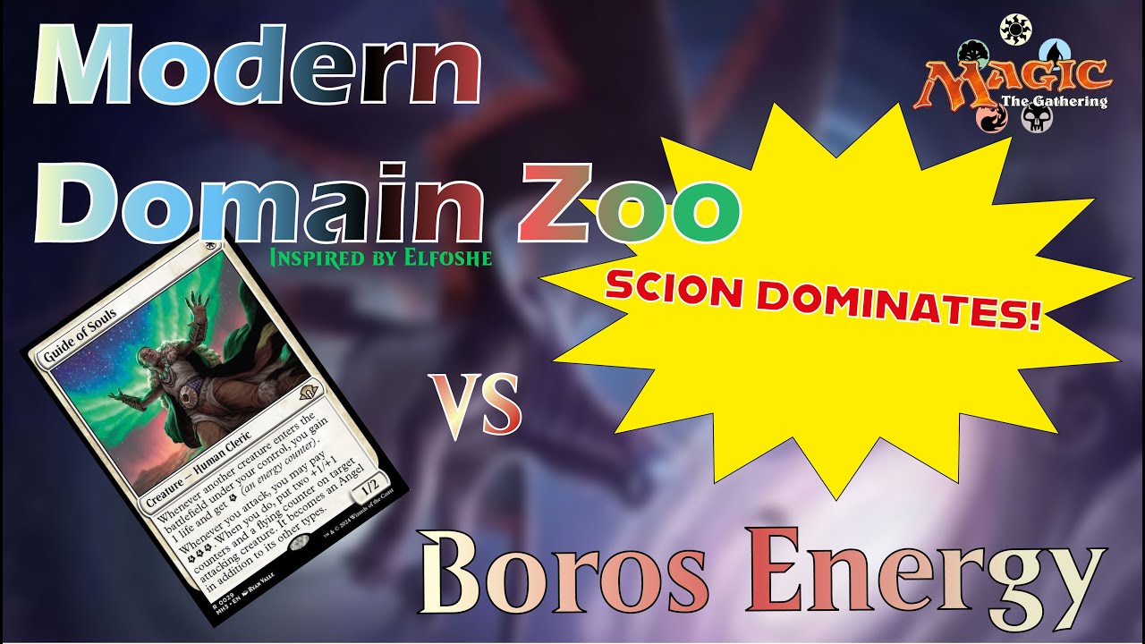 Domain Zoo vs Boros Energy – Modern MTGO League Match #2 | Gameplay & Tips