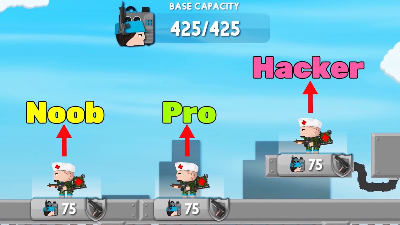Colonel Medic Base ⛑⛑⛑ - Clone Armies Battle Game P74 [ Android, iOs Gameplay ]