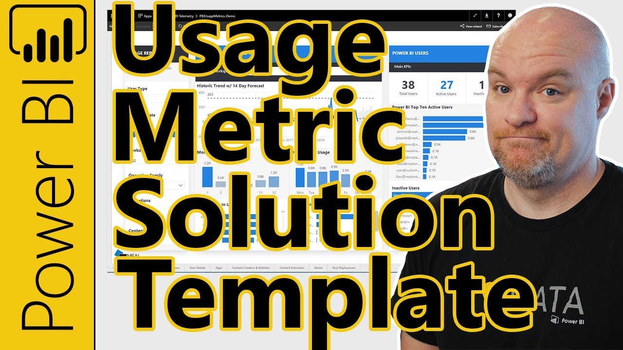 Introducing the Power BI Usage Metric Solution Template