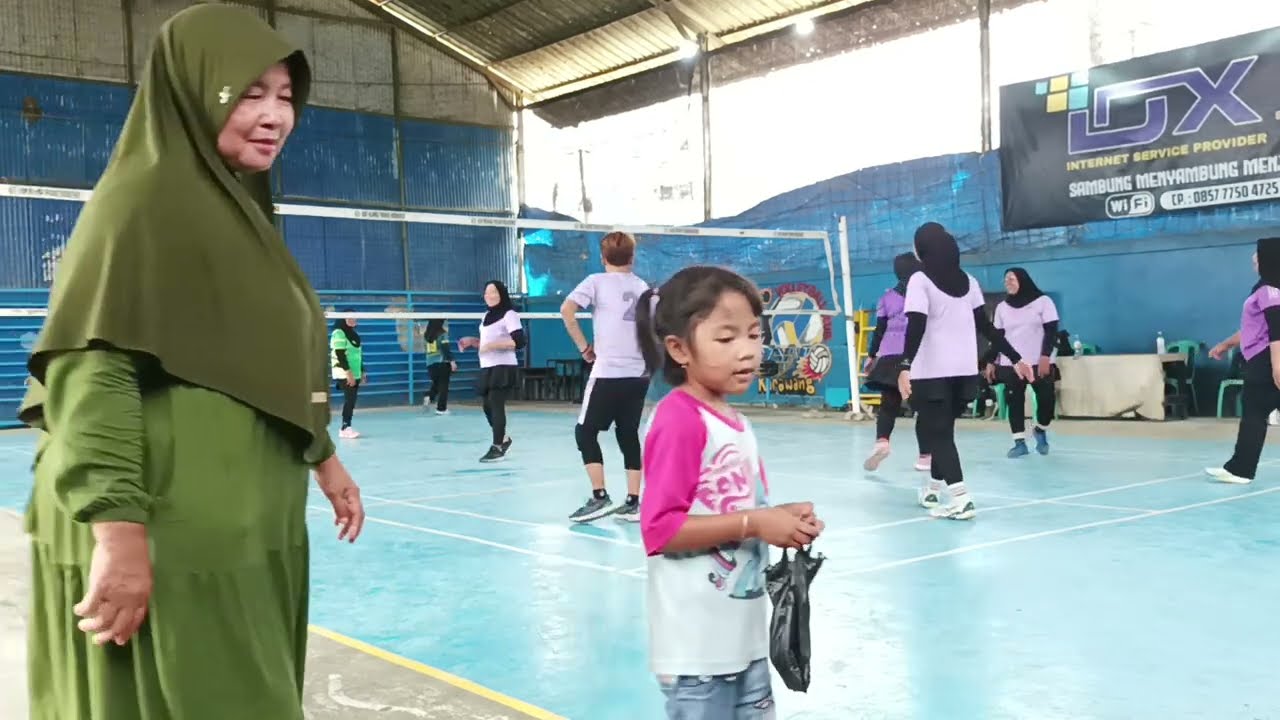 TEAM HIJAU VS TEAM UNGU 🔥TURCOK NTR HARI RABU 🏐