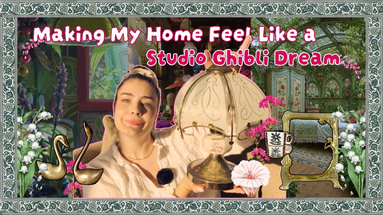 I Turned My Home Into a Studio Ghibli Dream 🏡✨