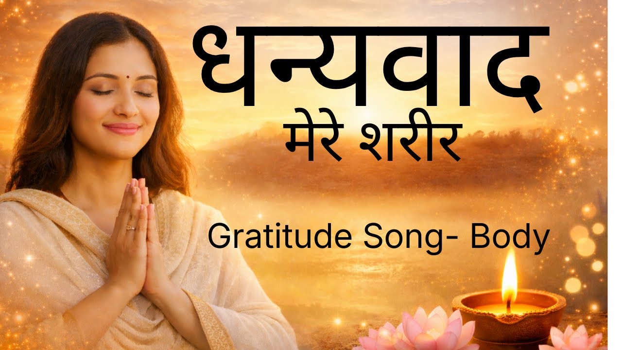 धन्यवाद मेरे शरीर🙏 | Body Gratitude Song | Deep Healing | कृतज्ञता गीत-अपने शरीर के प्रति #gratitude
