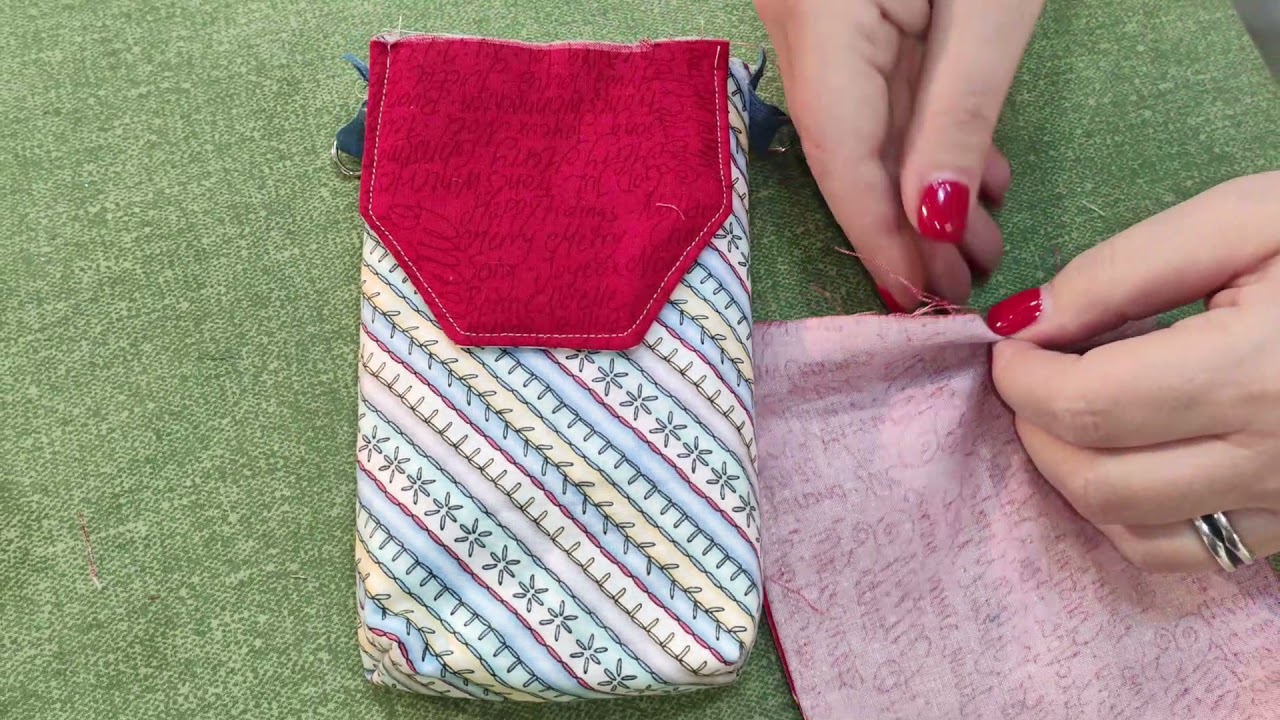 Tutorial Portacellulare in tessuto