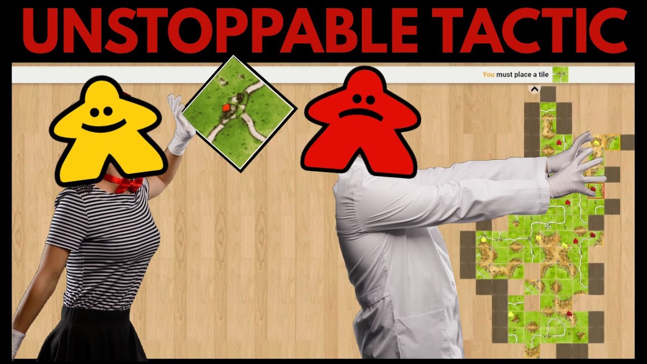 You MUST Know This Carcassonne Tactic || Endgame Series #2