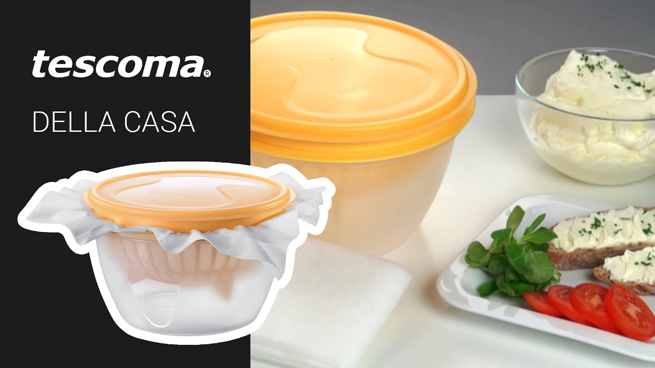 Souprava pro př&iacute;pravu kr&eacute;mov&eacute;ho s&yacute;ru a pl&aacute;tno 5ks DELLA CASA