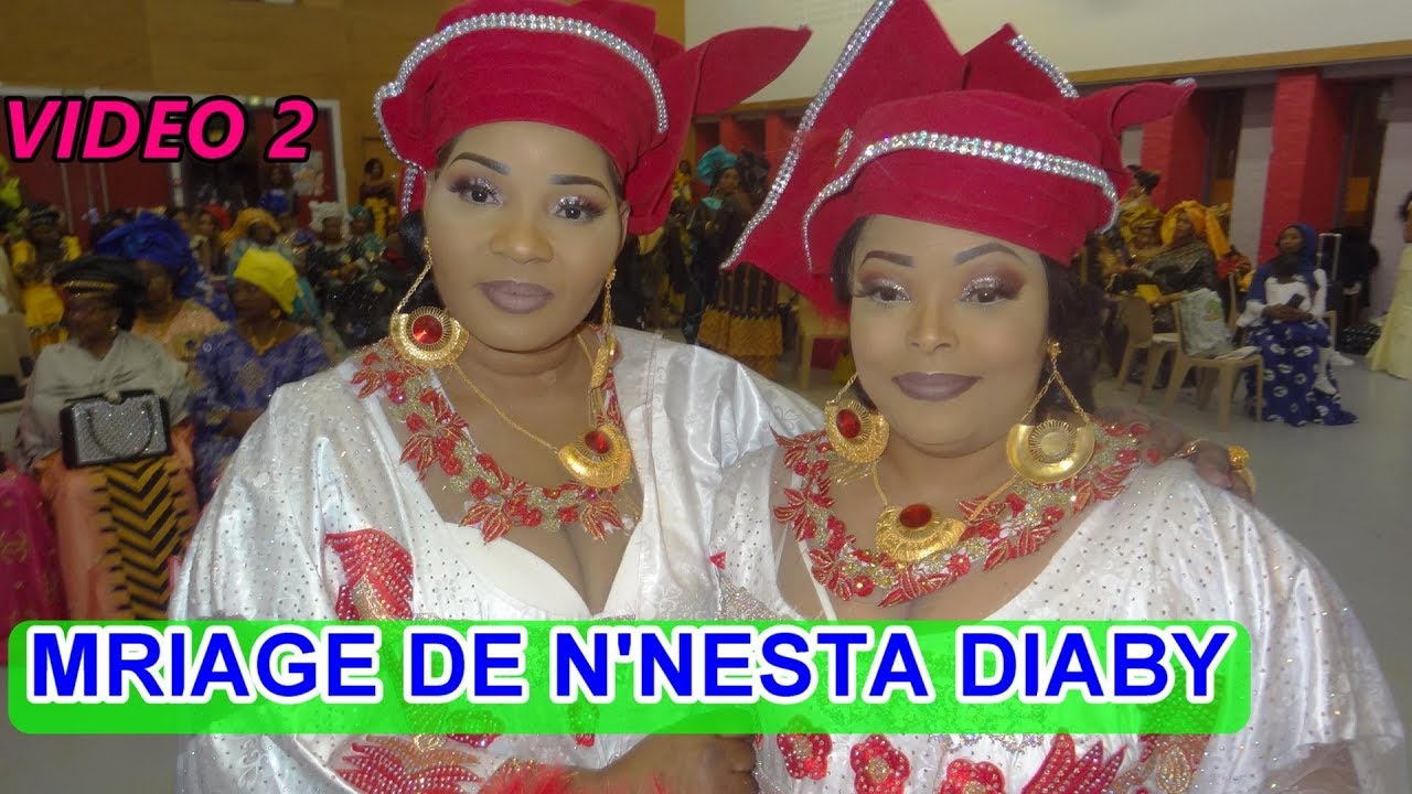 NANA IMAGE MARIAGE DE N'NESTA DIABY ET MOUSTAPHA SAVANE 2019