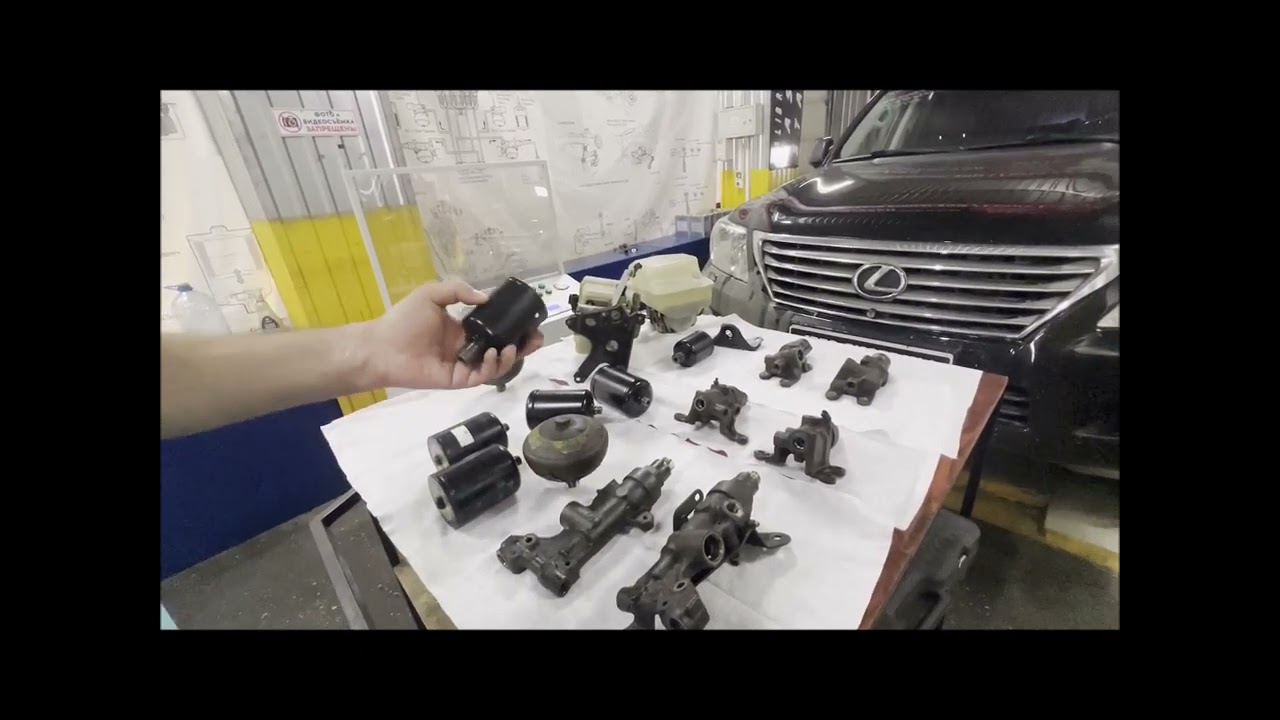 Гидроподвеска Lexus LX570   (Часть 1)