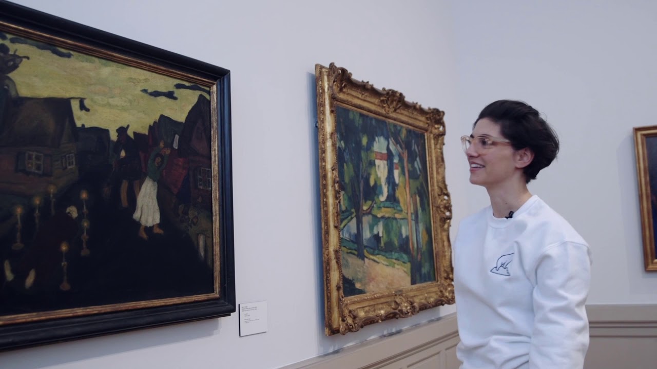 Marina Rollman en visite au MAH