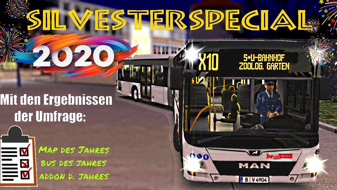 SILVESTERSPECIAL 2020: Der gro&szlig;e Jahresr&uuml;ckblick | Map/Bus/Addon des Jahres - Omsi 2 [#721]