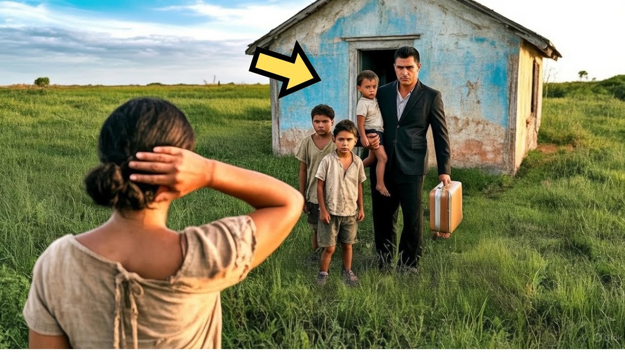 La viuda salió de prisión para pasar la Navidad con sus hijos — al llegar, descubrió algo impensable