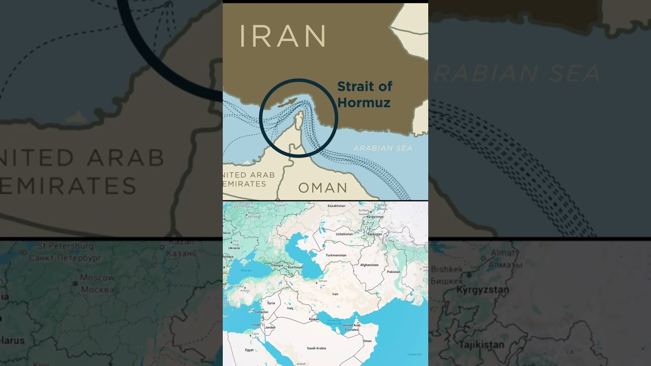 Strait Of Hormuz Explained: No Alternative route?😳Global oil Crisis #oilcrisis #straitofhormuz #usa