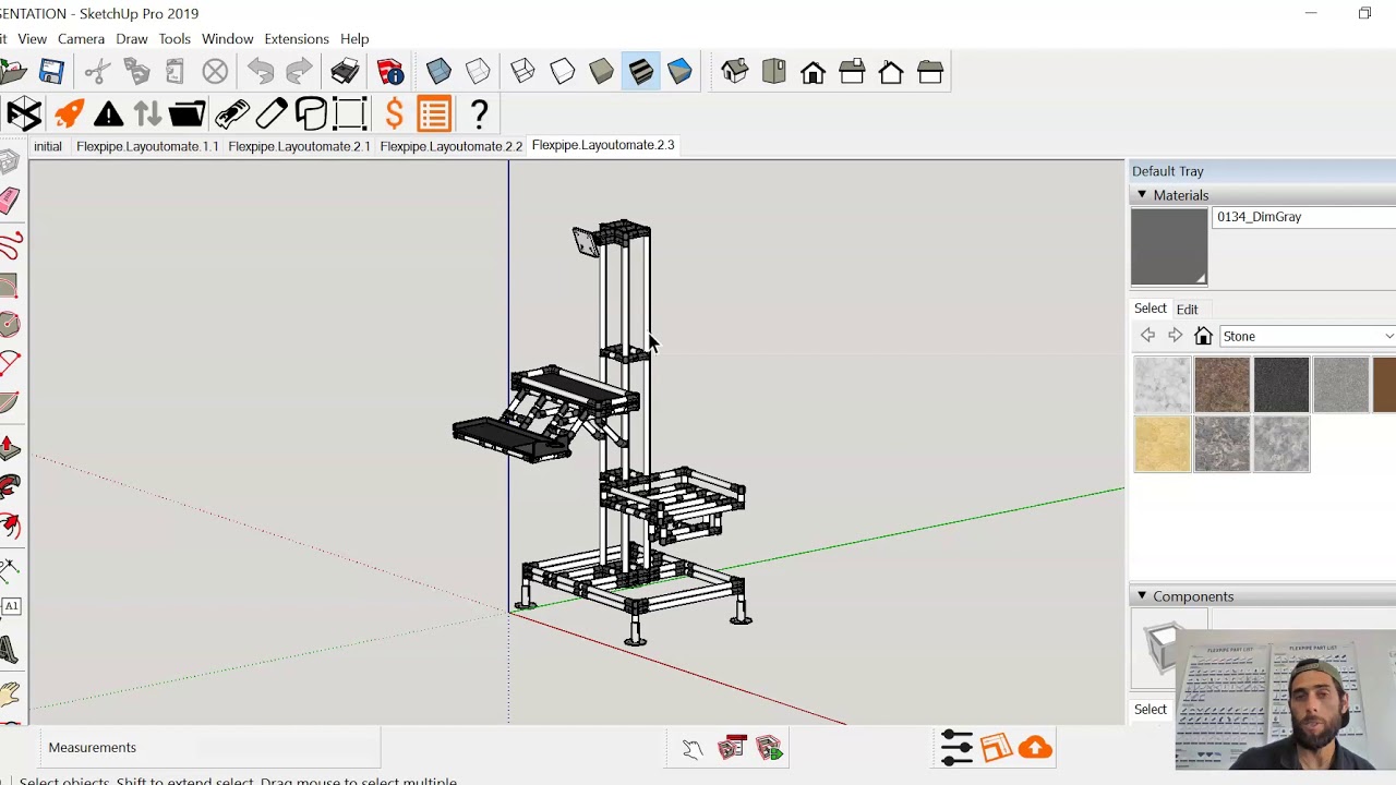 How to fix a lagging structure with SketchUp | Flexpipe