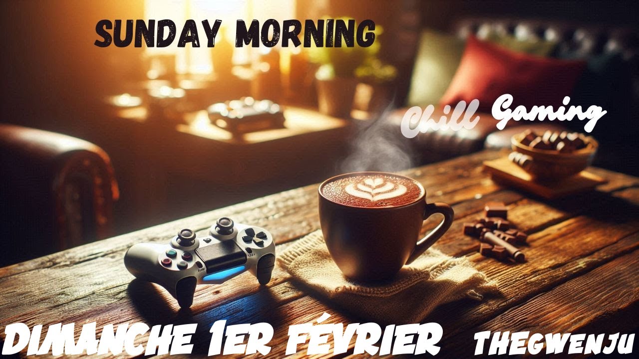 Sunday morning, chill gaming - Dimanche 1er février