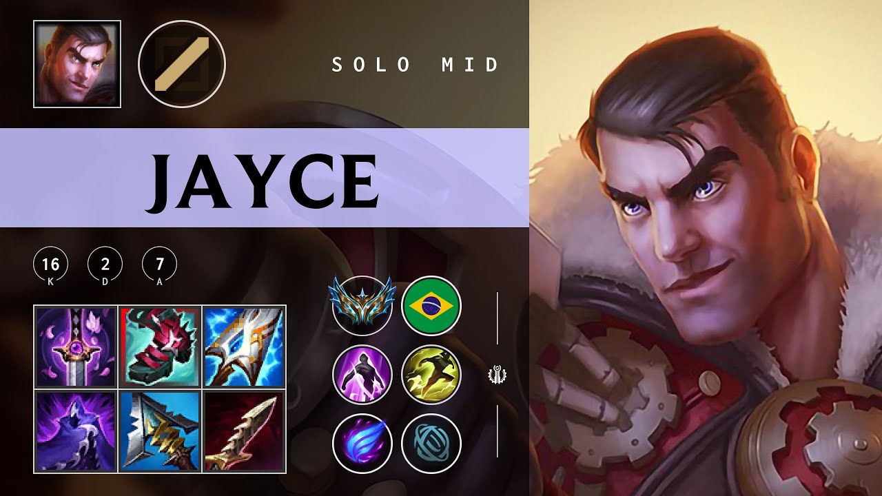 Jayce Mid vs Syndra - BR Challenger Patch 25.24