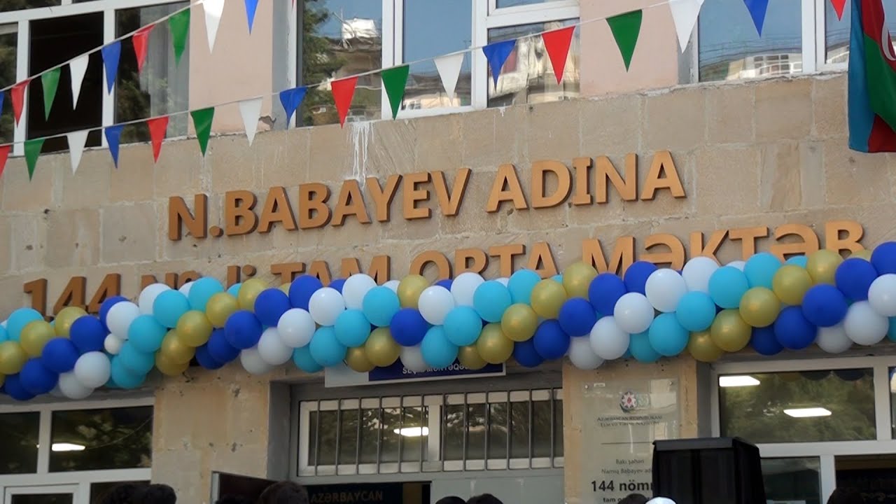 SON ZƏNG_144 nömrəli məktəb