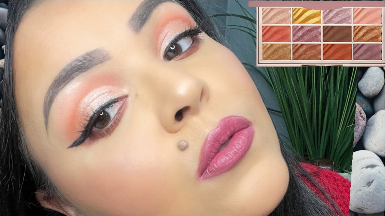 CIATE LONDON THE VELVET PALETTE | PEACH CUT CREASE EYESHADOW TUTORIAL