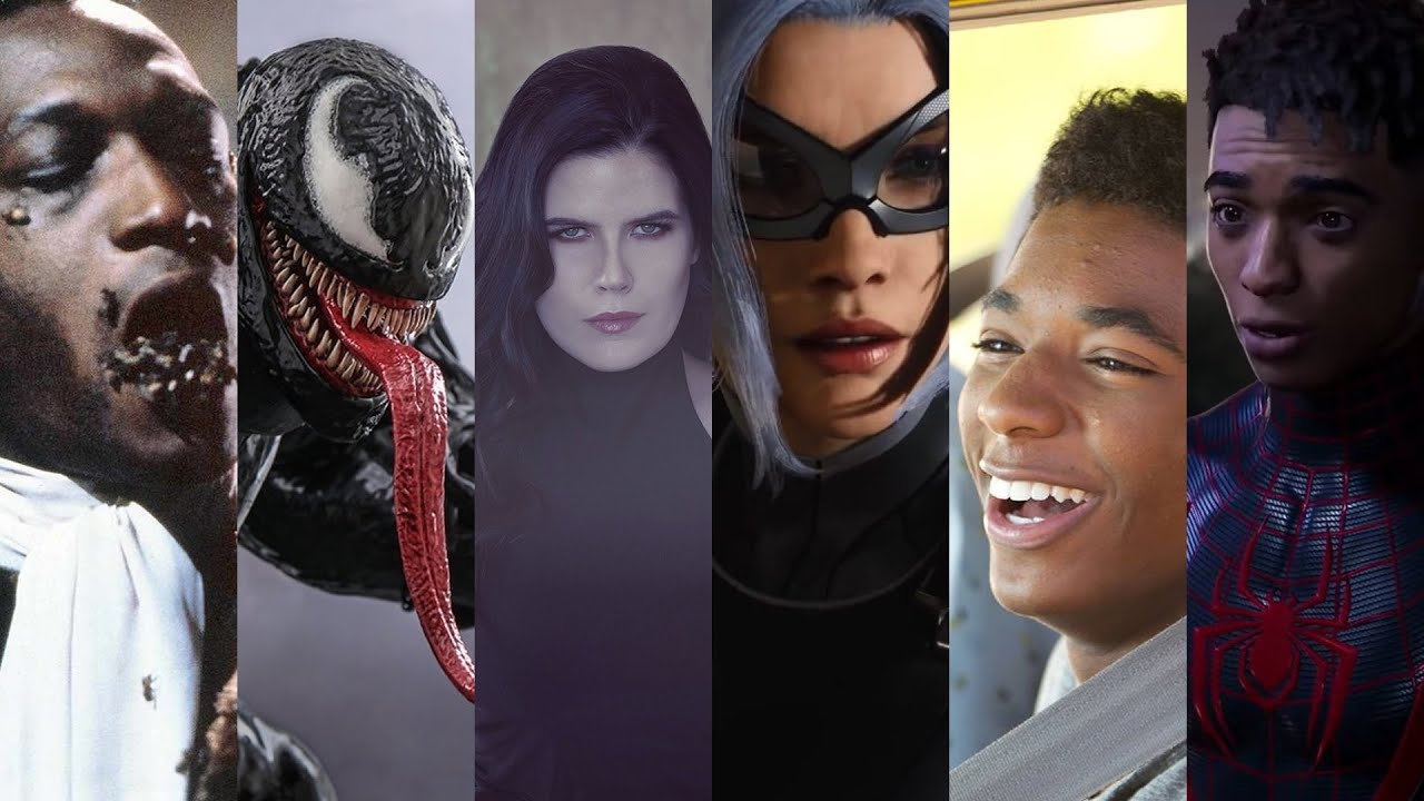 Spider-Man 2 FACE MODELS & VOICE ACTORS 2023 (All Characters Included)