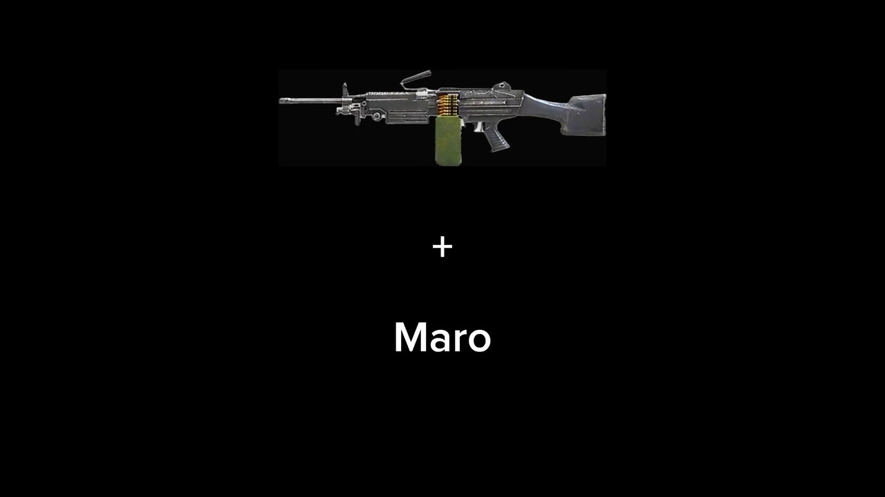 M249 + Maro = 💀