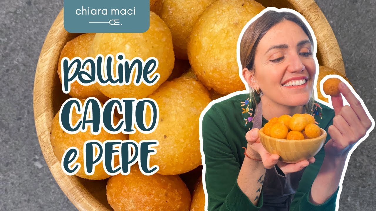 Palline cacio e pepe - Chiara Maci
