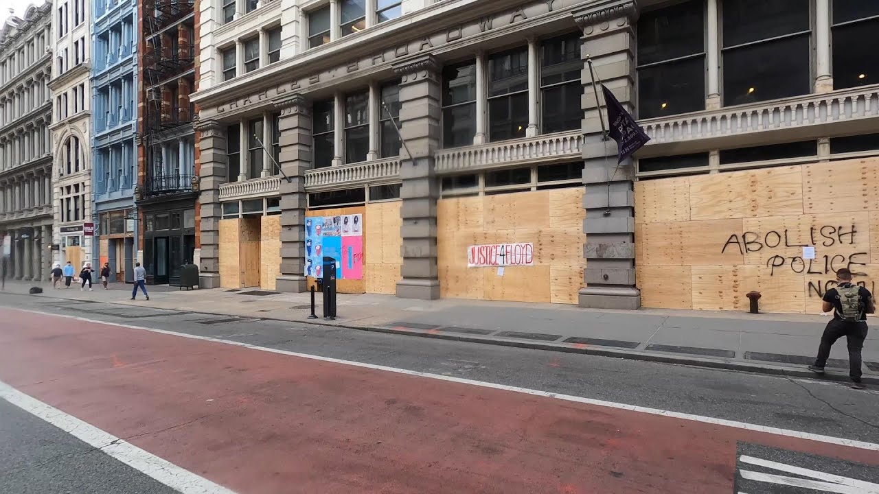 ⁴ᴷ⁶⁰ Cycling NYC Manhattan Pre-8 PM Curfew [Narrated] (June 2, 2020)