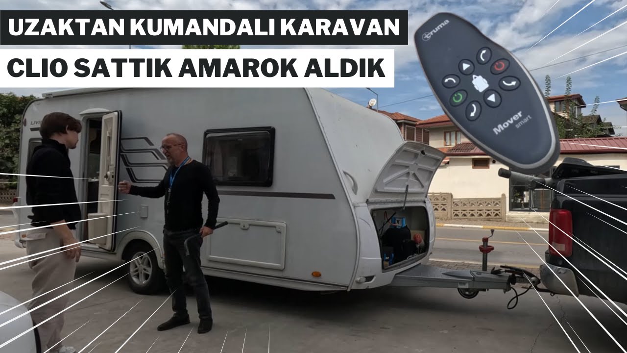 #sanayigünlükleri CLIO SATTIK - AMAROK VE UZAKTAN KUMANDALI KARAVAN ALDIK !! ELEKTRİKLİ MOVER TRUMA
