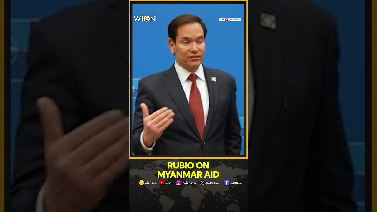 Marco Rubio Defends Limited US Aid To Myanmar, Urges Rich Nations Like China And India To Step Up