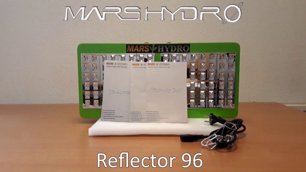 unboxing Mars Hydro Reflector 96
