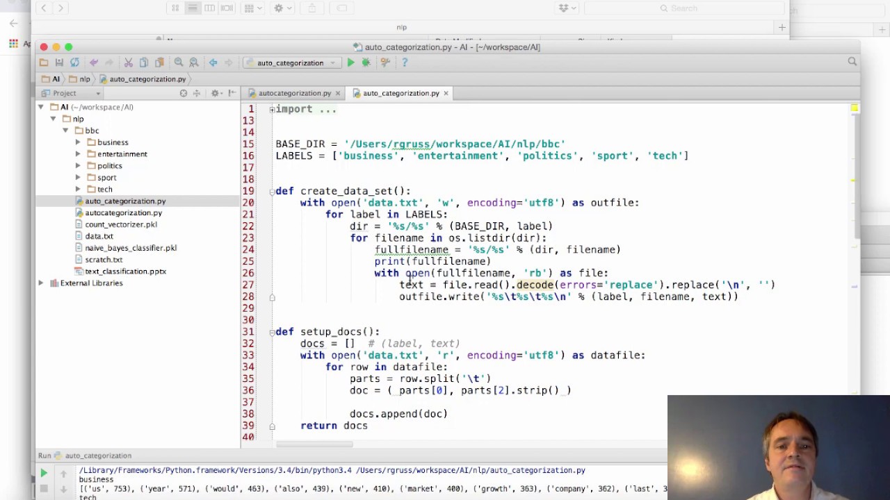 Text Classification With Python