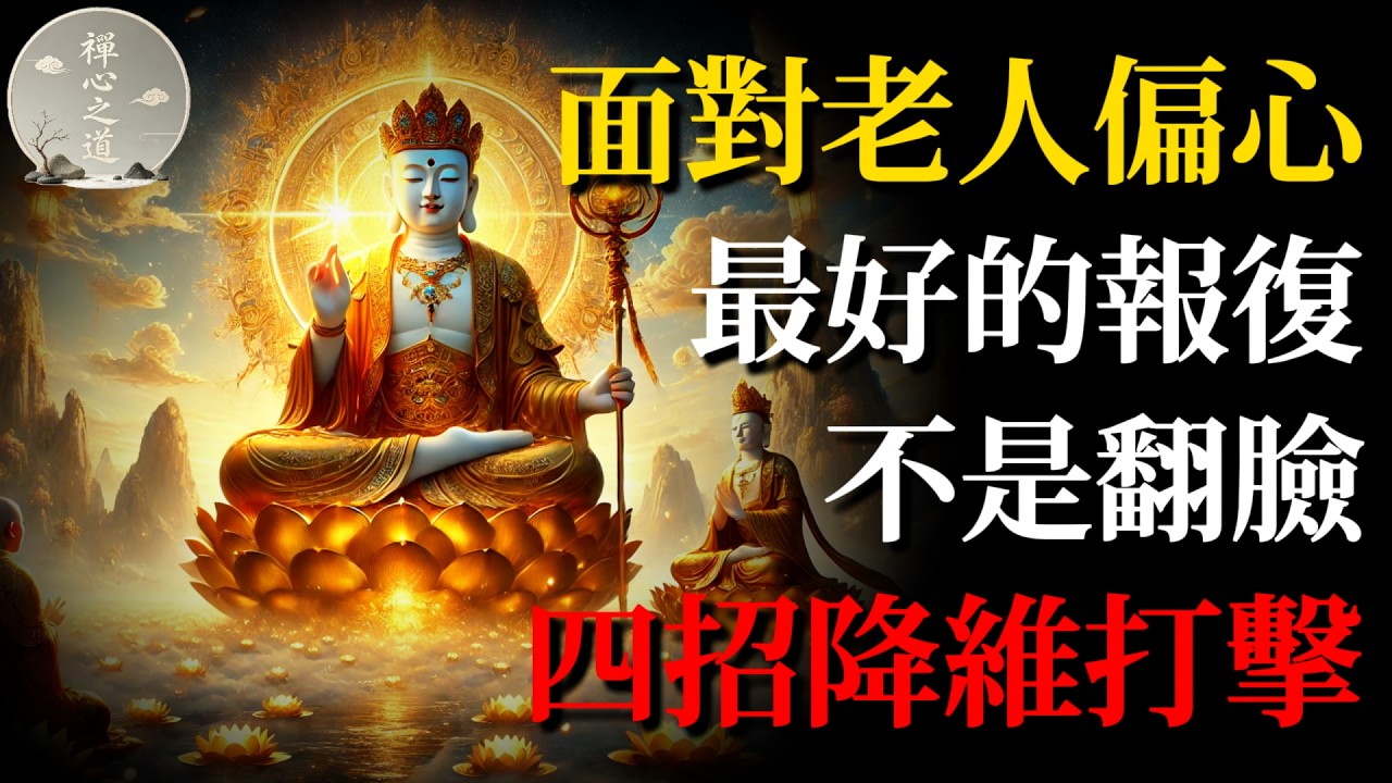 為什麼老人會偏心？最好的報復不是翻臉，而是這四招降維打擊！#偏心#因果#佛法智慧#業力#家庭關系#父母偏心#心靈成長#放下執念#修行#輪回#人生智慧#委屈#原生家庭#佛學#煩惱#內心平靜#正念