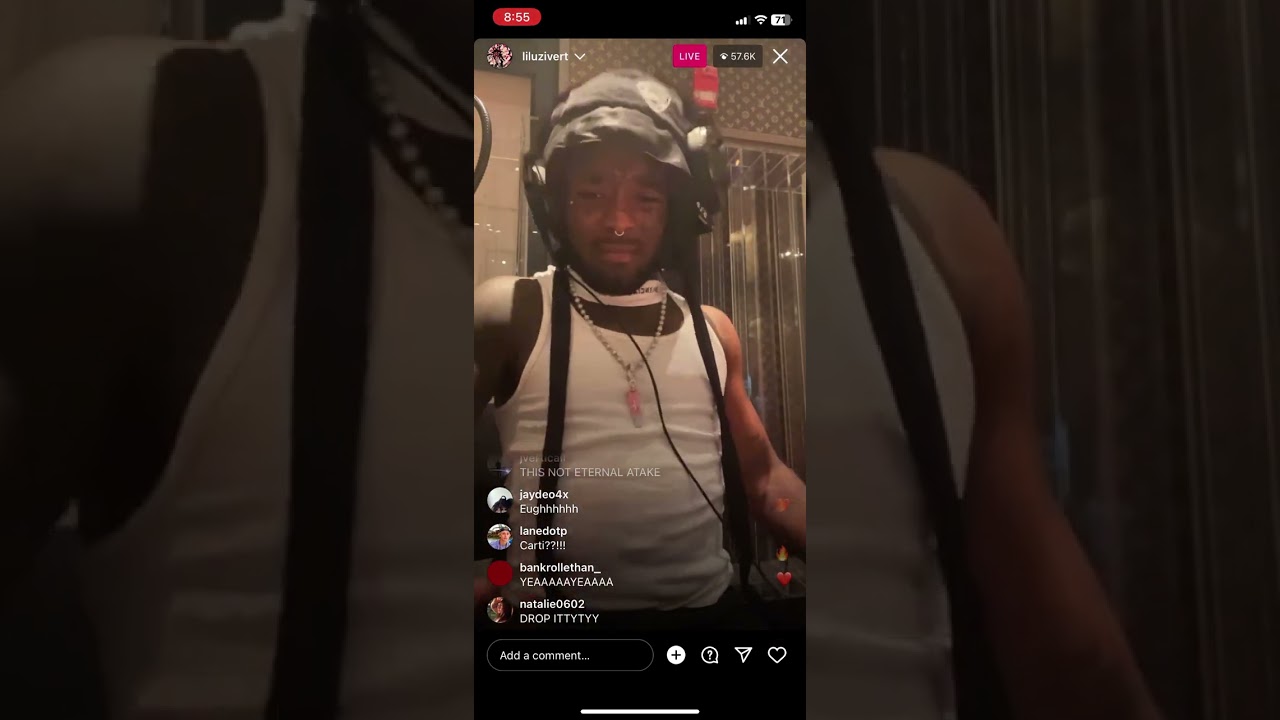 LIL UZI VERT IG SNIPPET- “I GET THE MONEY” 6/19/23