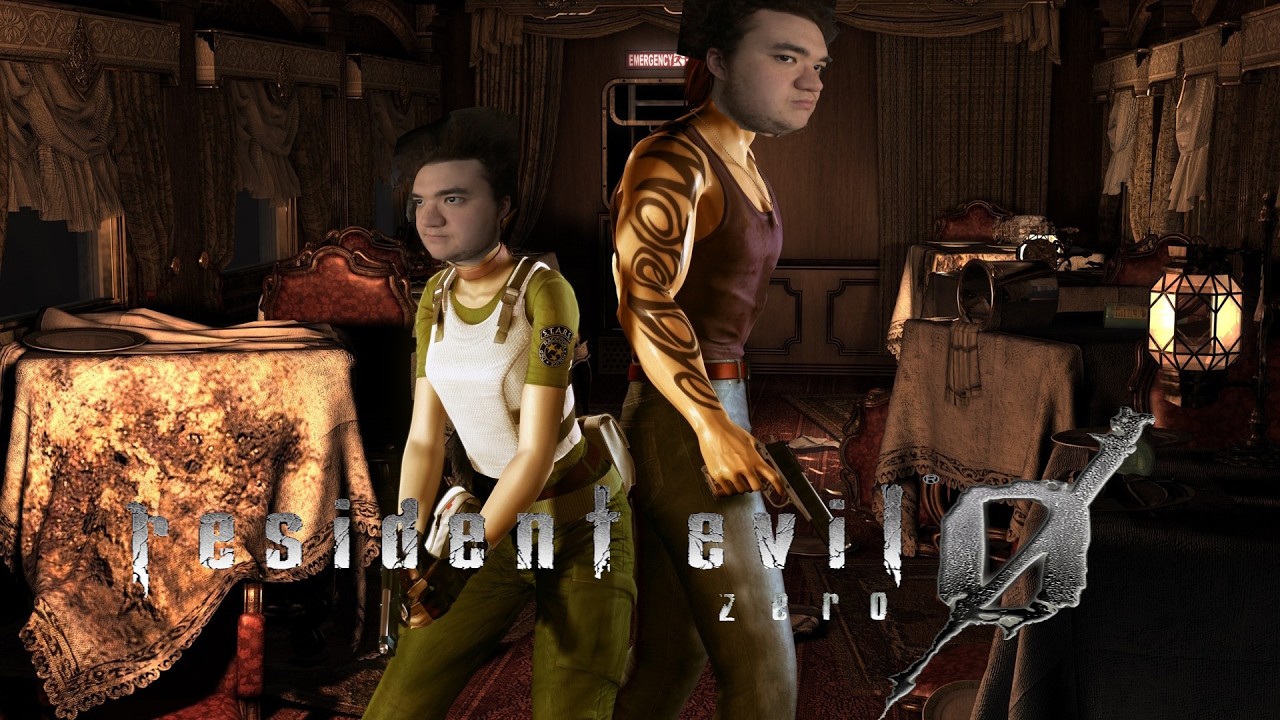 RESIDENT EVIL 0 PLAYTHROUGH 5 BEATING 2 TYRANTS AND SAVING BILLY