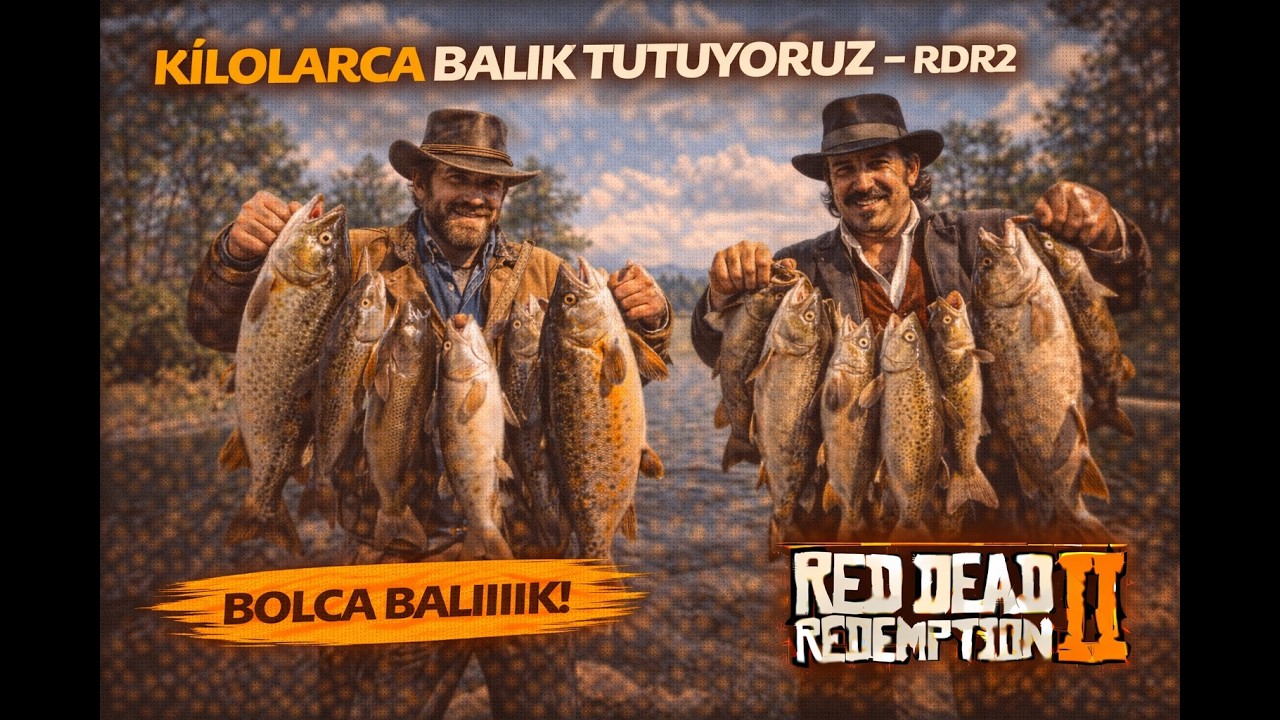 Kilolarca Balık Tutuyoruz - Rdr2