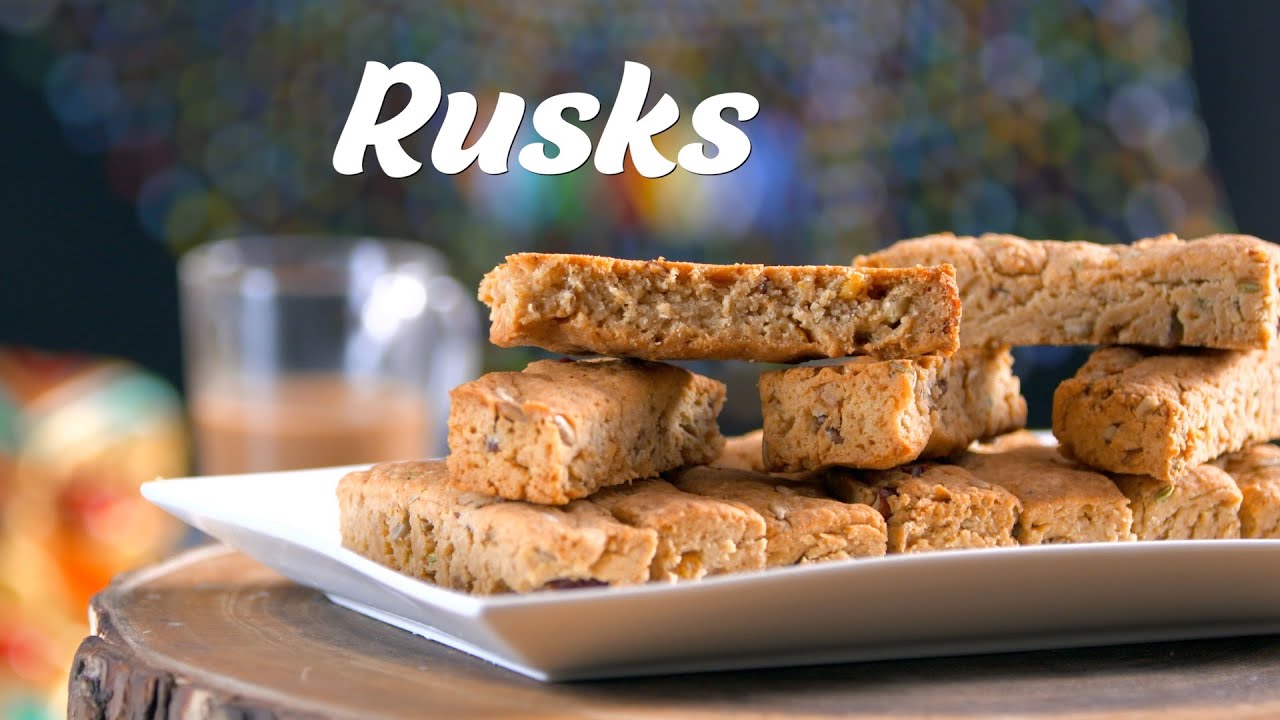 South African Rusk Recipe | Homemade Rusk Recipe | South African Recipes By Megha Joshi