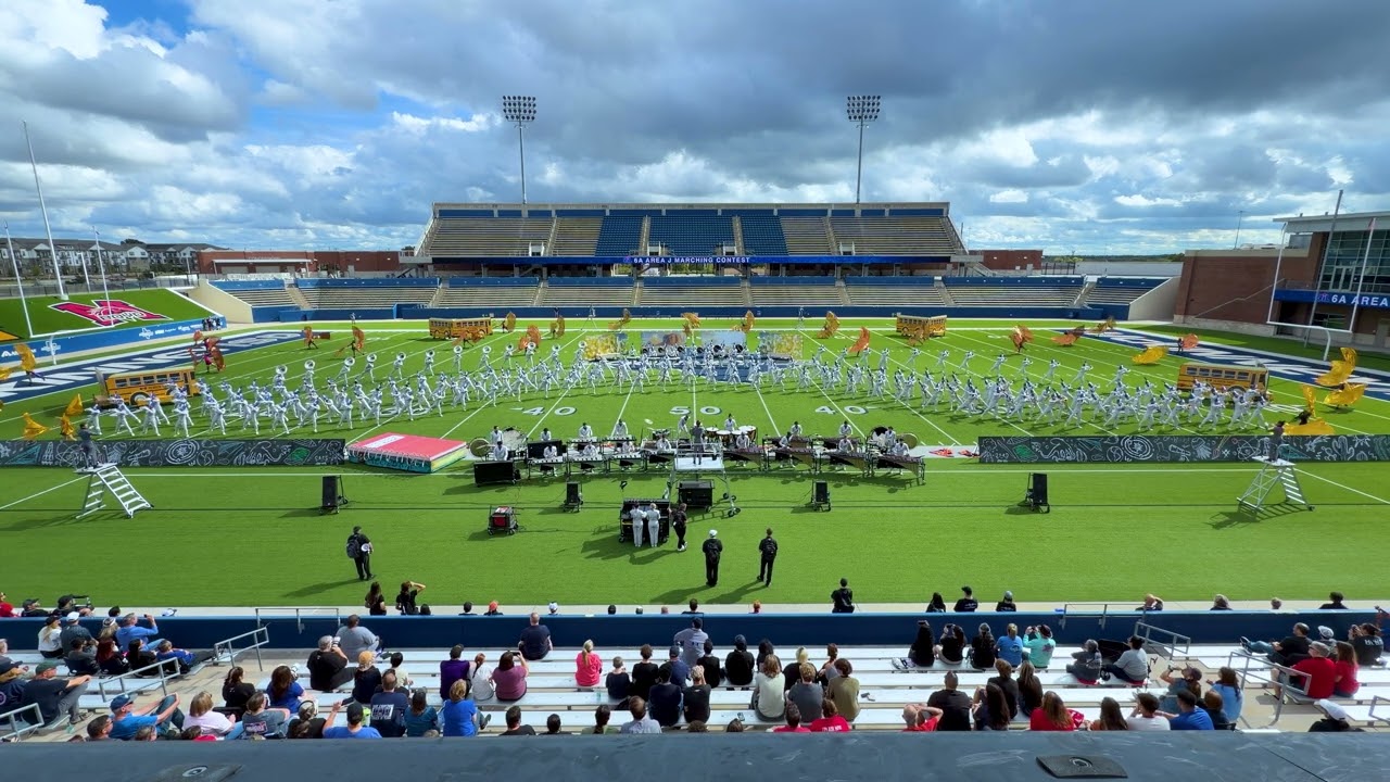 2025 UIL 6A Area J Marching Contest - Hebron HS Band (Field Trip)