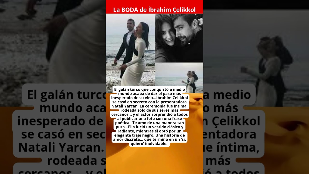 👑 El actor m&aacute;s deseado de Turqu&iacute;a encontr&oacute; a su reina