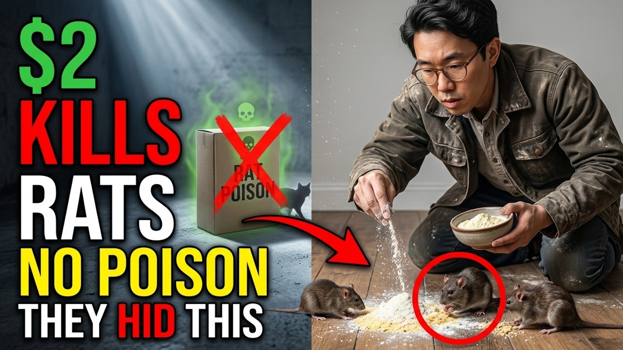 $2 ELIMINATES RODENTS FOREVER &mdash; No Poison, Big Pest Spent BILLIONS Hiding This