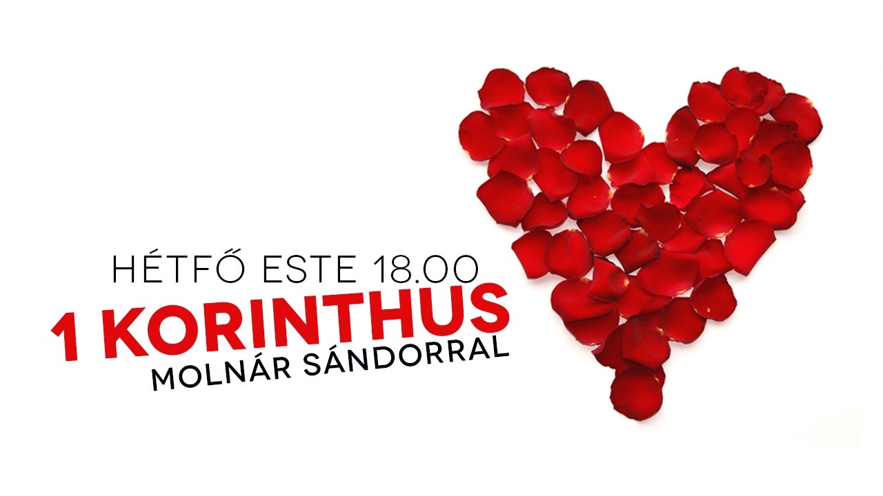 2017.01.09. Hétfő este Molnár Sándor: Házasság, válás és újraházasodás - 1 Korinthus 7:8-16