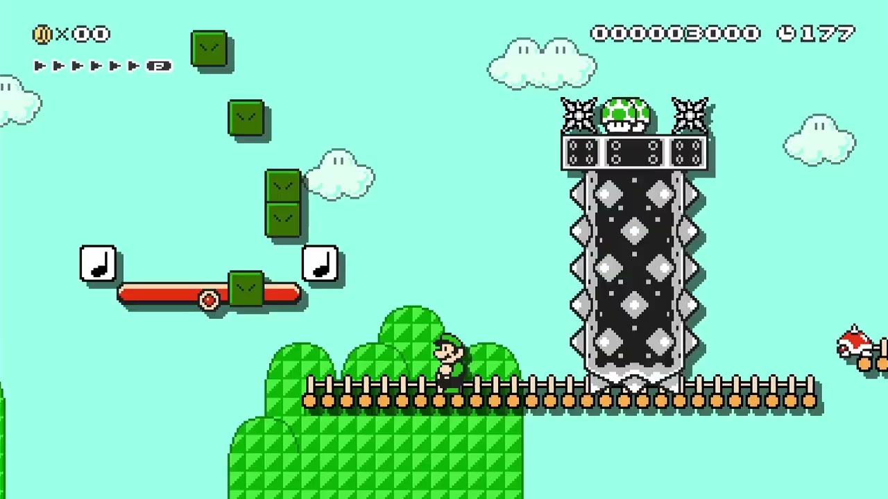 Mario Maker 2: Inpossible Level 4 walkthrough