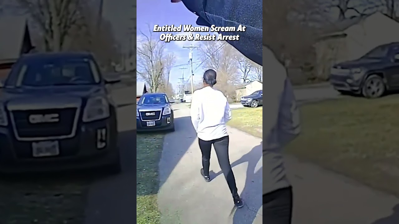 Entitled Women Scream At Officers & Resist Arrest! Part 1. Full clip on: Real Body Cams