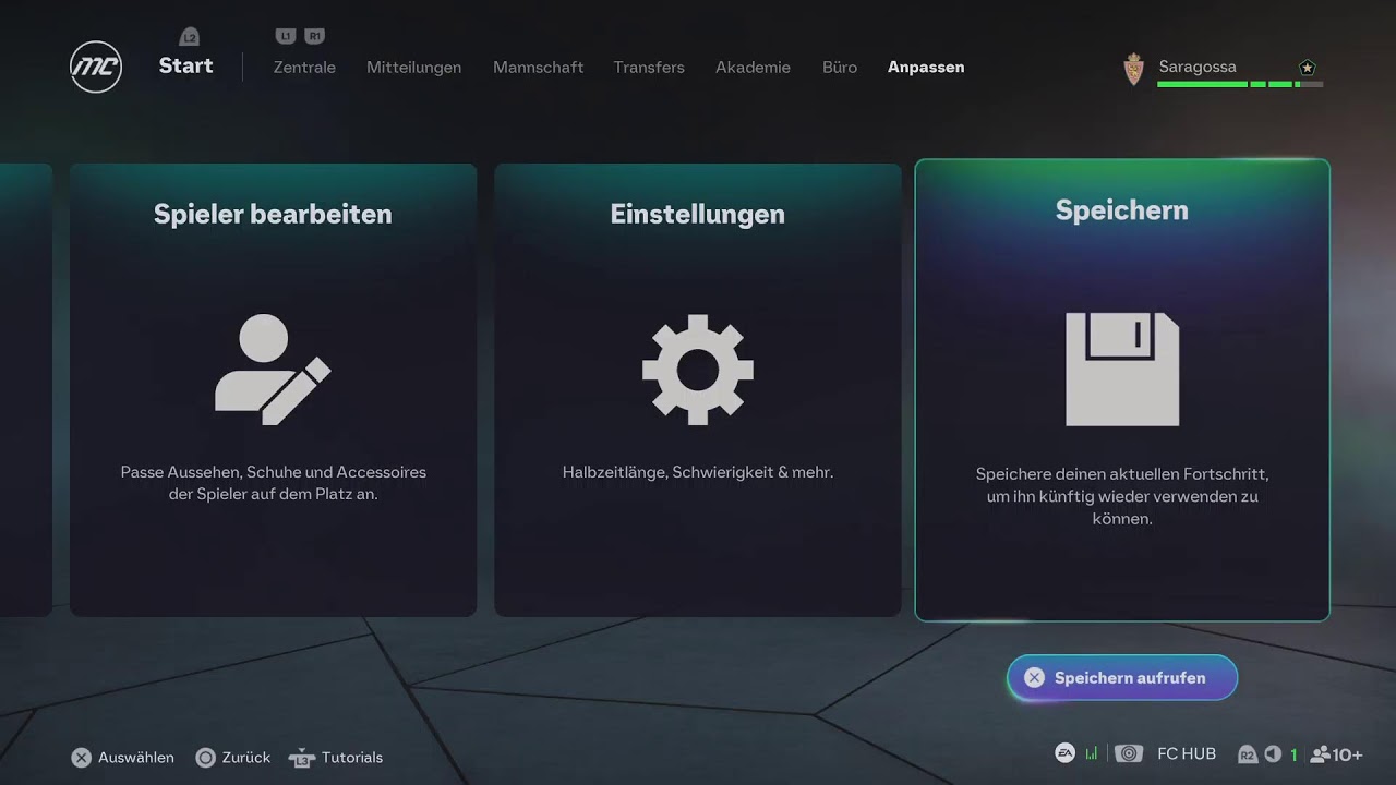 FC 26 die Trainer Karriere geht weiter ps5 Version