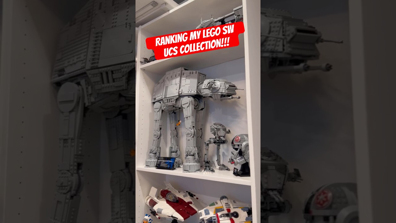 Ranking My LEGO Star Wars UCS Collection! #lego #legostarwars #shorts